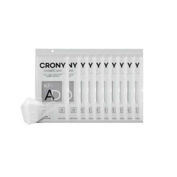 크로니 KFAD 화이트 마스크 대형 100매(10입X10팩) 무료배송