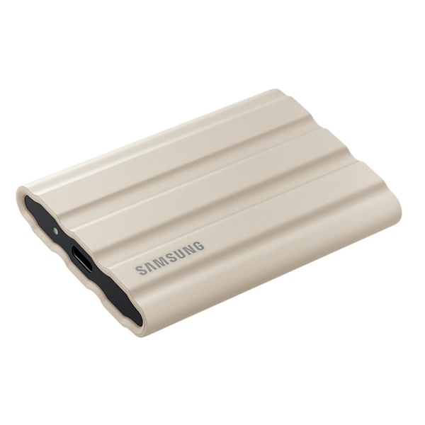 외장SSD, Portable T7 Shield 공식인증 [USB3.2 Gen2] 2TB [2TB/베이지] (MU-PE2T0K/WW)