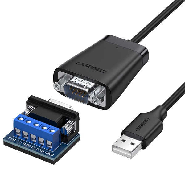Ugreen U-80434 USB2.0 to RS422/485 시리얼 컨버터(FTDI/0.5m)