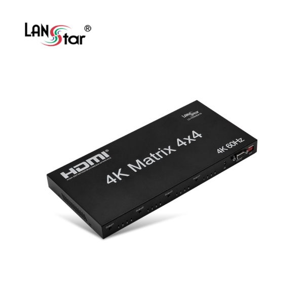랜스타 LS-HDM404-N [매트릭스 스위치/4;4/HDMI]