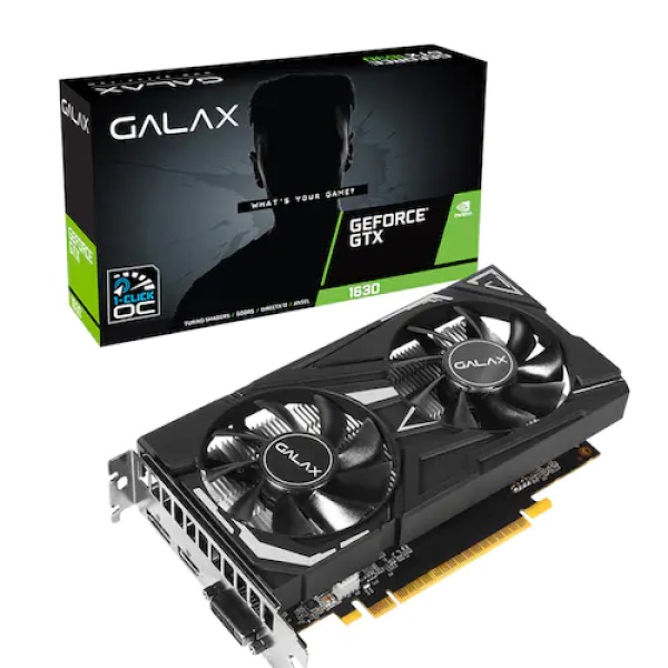 GeForce GTX 1630 EX BLACK OC D6 4GB