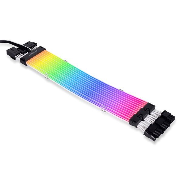 STRIMER PLUS V2 RGB TRIPLE 8핀 케이블 (PW12-PV2, 0.3m)