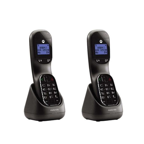 무선 전화기 TD1001A 듀얼 Dual 블랙+블랙