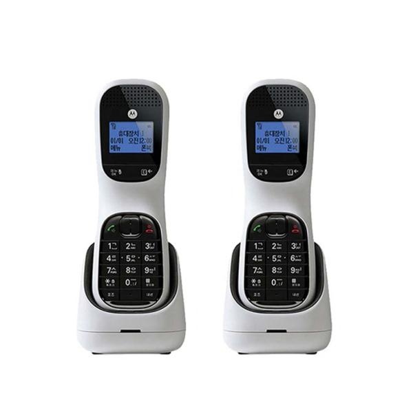 무선 전화기 TD1001A 듀얼 Dual 화이트+화이트