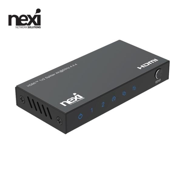 넥시 NX-4K0102SP-60A [모니터 분배기/1:2/HDMI/4K/오디오 지원] [NX1283]