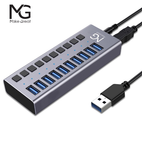 MG UH310 (USB허브/10포트) ▶ [유전원/USB3.0] ◀