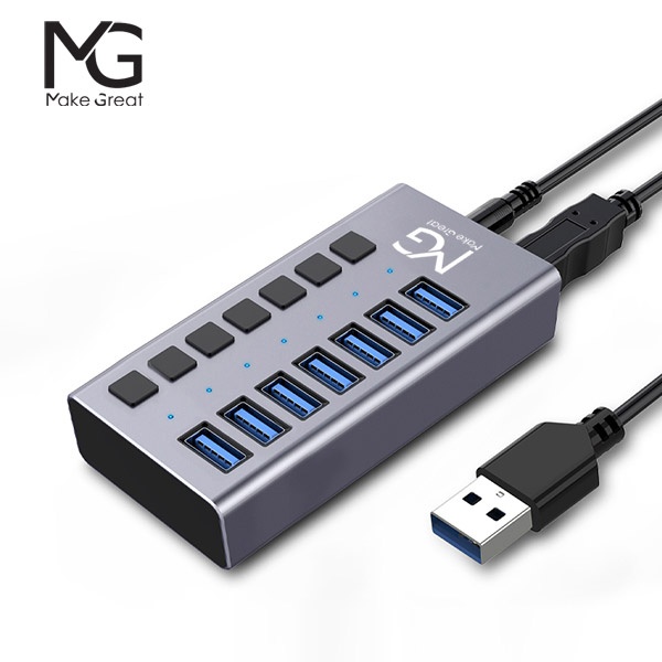 MG UH307 (USB허브/7포트) ▶ [유전원/USB3.0] ◀