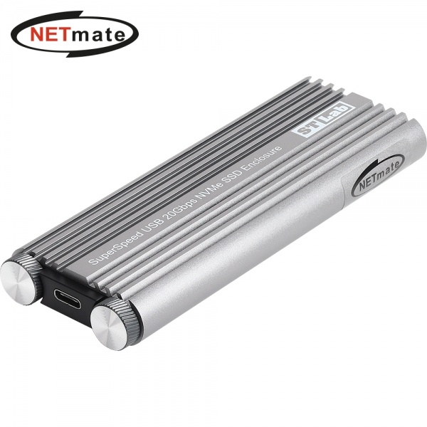 NETmate S-390 M.2 NVMe 외장 SSD 케이스 (SSD미포함)