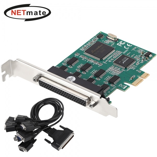 NETmate NM-SWC04 (시리얼카드/RS232/PCI-E/8포트)