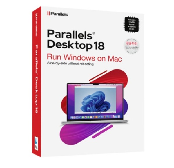 Parallels Desktop 18 for Mac Standard 페러럴즈 맥용 스탠다드 에디션 패러럴즈 패러렐즈 [처음사용자용/패키지/영구]