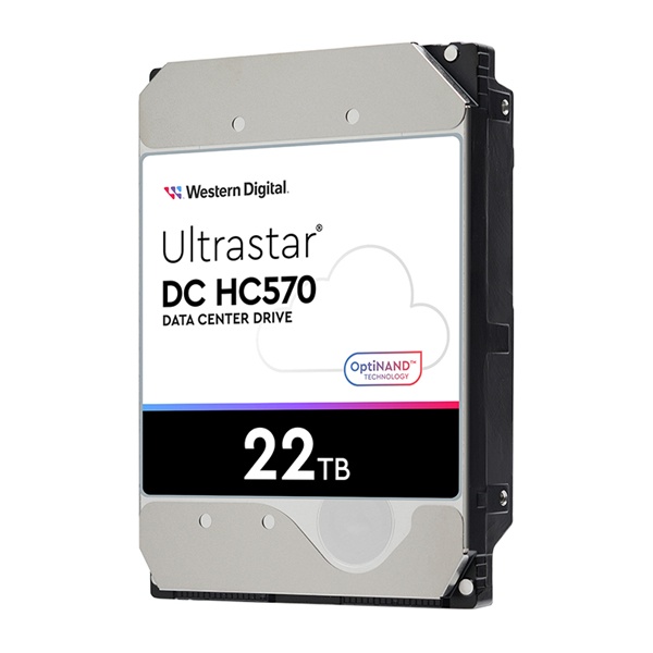 Ultrastar HDD 22TB DC HC570 WUH722222ALE6L4 (3.5HDD/ SATA3/ 7200rpm/ 512MB/ CMR)