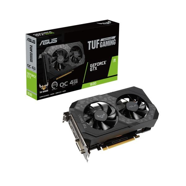GeForce GTX 1630 TUF Gaming O4G OC D6 4GB
