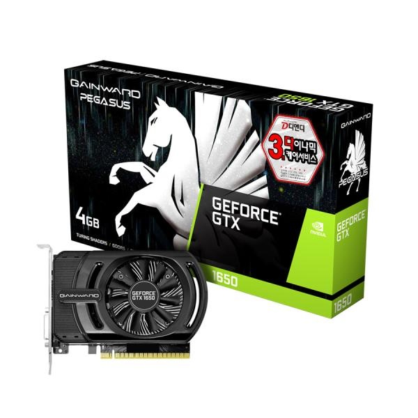 GeForce GTX 1650 페가수스 D5 4GB