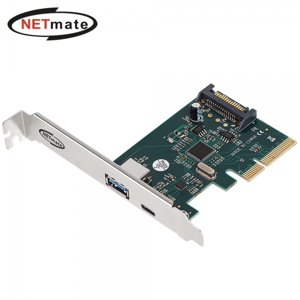 NETmate NM-SWC07 (USB3.1카드/PCI- E/2port)