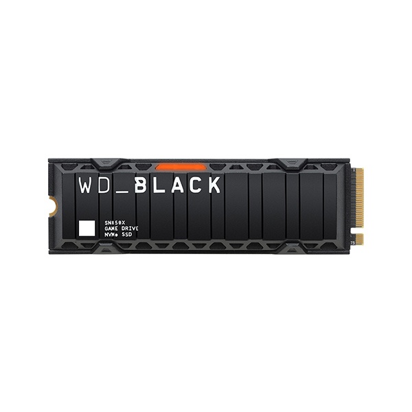 Black NVMe SSD SN850X M.2 2280 2TB TLC Heatsink (방열판)