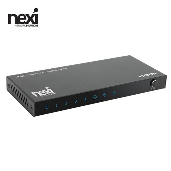 넥시 NX-4K0104SP-60Y [모니터분배기/1:4/HDMI/4K/오디오 지원] [NX1298]