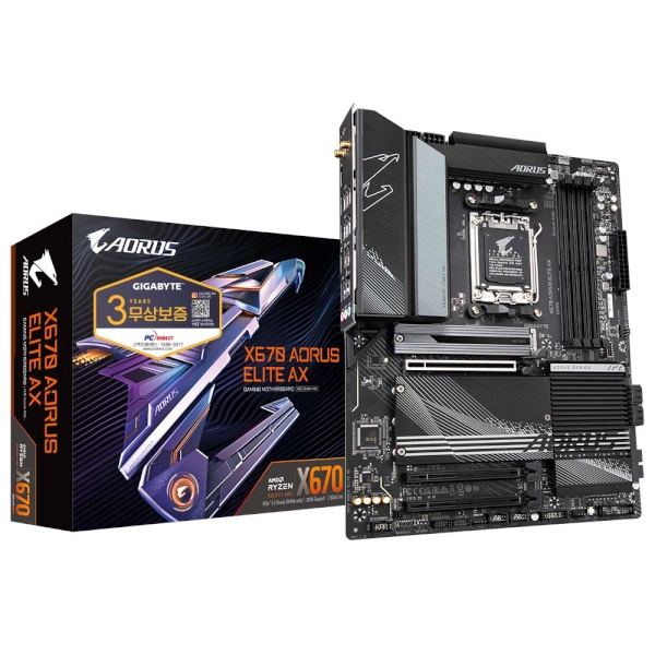 X670 AORUS ELITE AX 피씨디렉트 (AMD X670/ATX)