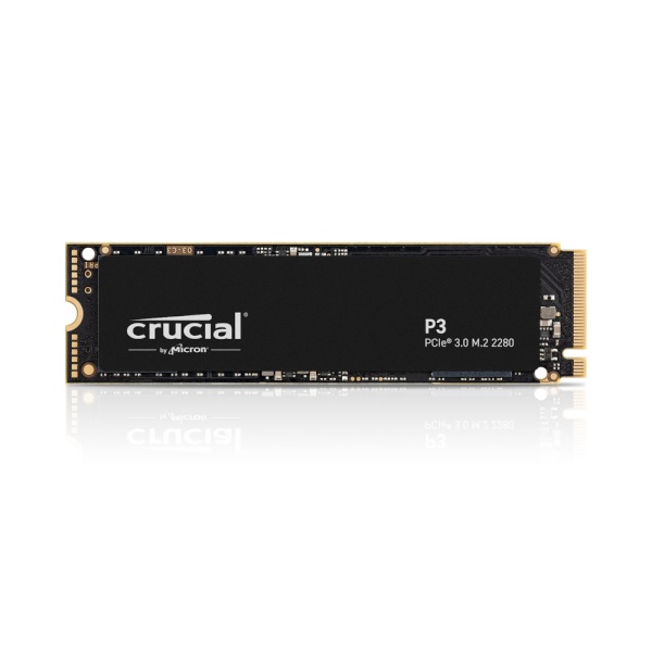 Crucial P3 M.2 NVMe 500GB QLC