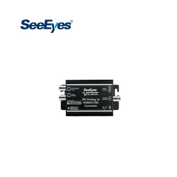 [SeeEyes] 씨아이즈 SC-MAC02[AHD(4M), TVI(5M), CVI(4M) CVBS to HDMI 컨버터]