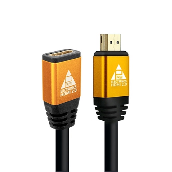HDMI to HDMI 2.0 M/F 연장케이블, 락킹 커넥터, PR-HDF02G [2m]