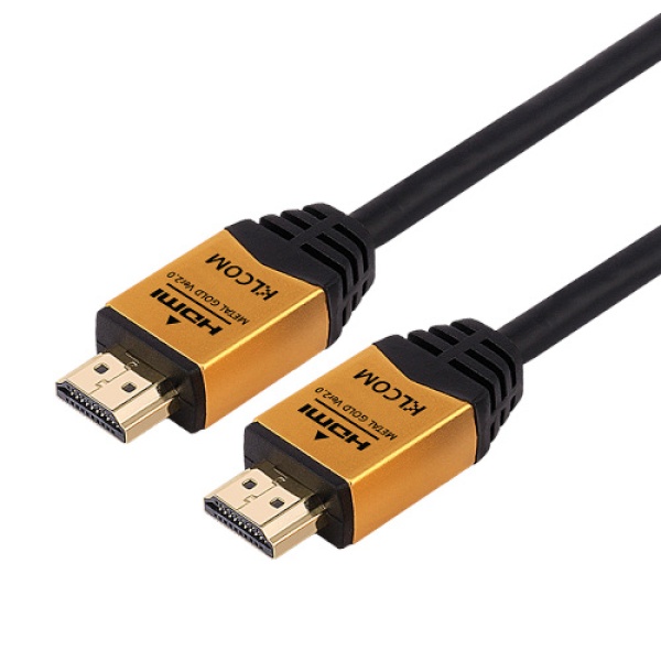 METAL GOLD 고급형 HDMI v2.0 케이블 (KL75, 5m)
