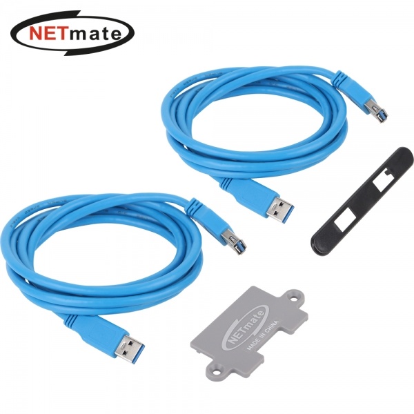 NETmate NM-MAB01 모니터 거치대 USB 판넬 [NM-MA13 전용]