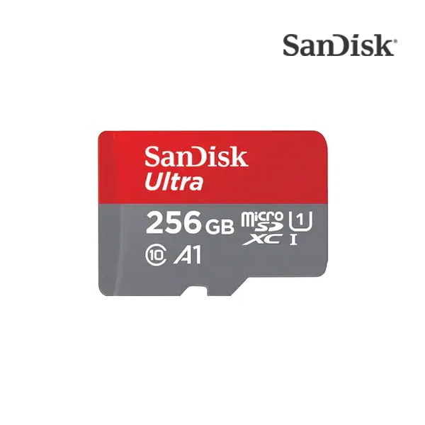 SanDisk Ultra microSDXC, SQUAC 256GB, A1, C10, U1, UHS-I, 150MB/s R, [SDSQUAC-256G-GN6MN] ▶ SDSQUA4 후속제품 ◀