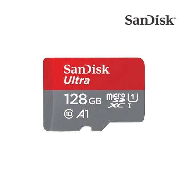 SanDisk Ultra microSDXC, SQUAB128GB, A1, C10, U1, UHS-I, 140MB/s R, [SDSQUAB-128G-GN6MN] ▶ SDSQUA4 후속제품 ◀