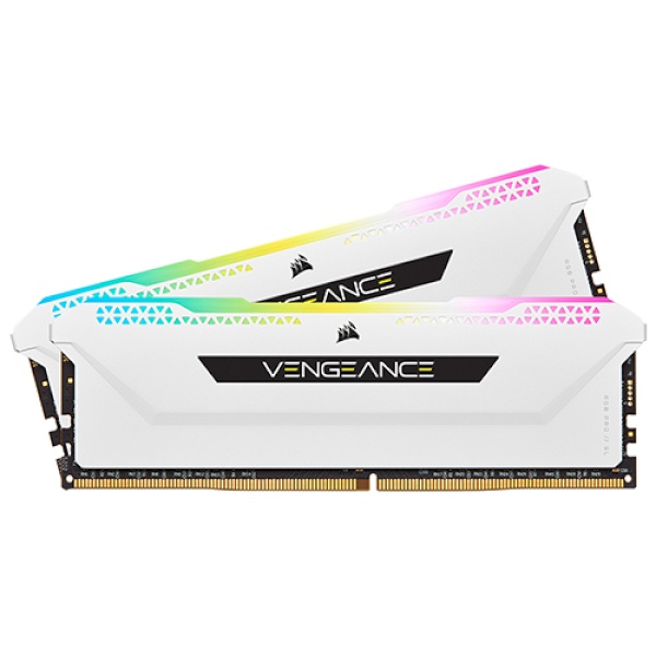 DDR4-3200 CL16 VENGEANCE RGB PRO SL WHITE 패키지 (32GB(16Gx2))