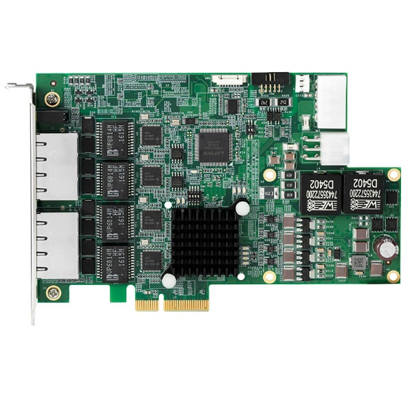 ADLINK PCIe-GIE74 프레임 그래버/이더넷 포트 4port poe카드