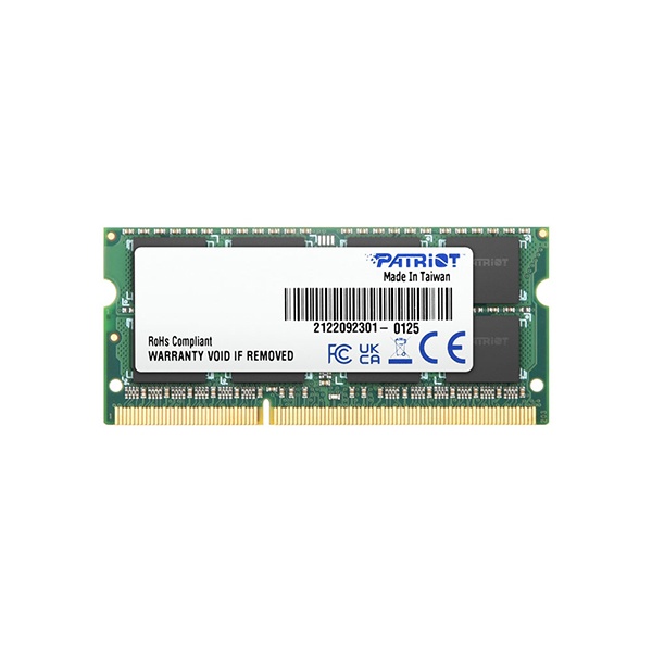 패트리어트 DDR3 4G PC3-12800 CL11 SIGNATURE 1600MHz 노트북용 저전력 (1600)