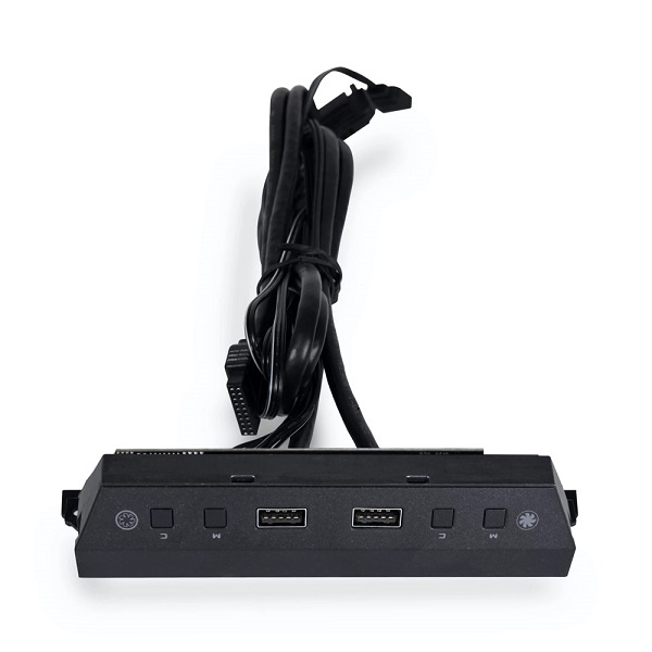 LAN216-1X ARGB Control & USB Module (Black)