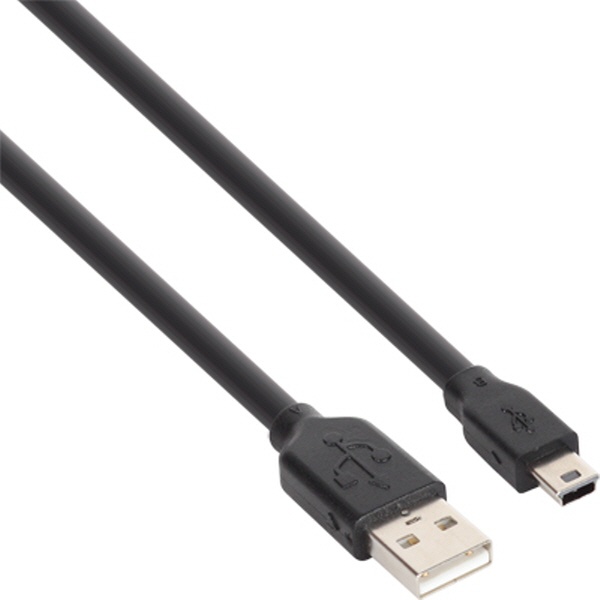 NETmate High-Flex USB2.0  케이블 [AM-Mini 5핀] 2M [CBL-HFPD203MB]