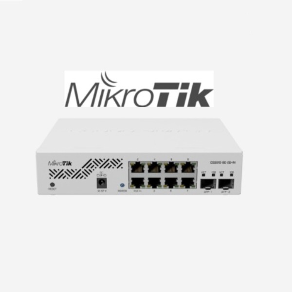 MikroTik CSS610-8G-2S+IN [스위칭허브/8포트/10G/SFP]