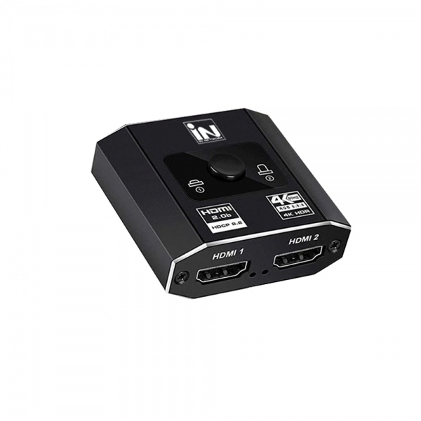 인네트워크 IN-20HSW21 [모니터 선택기/2:1/HDMI/4K/오디오 지원/4K] [INV132]