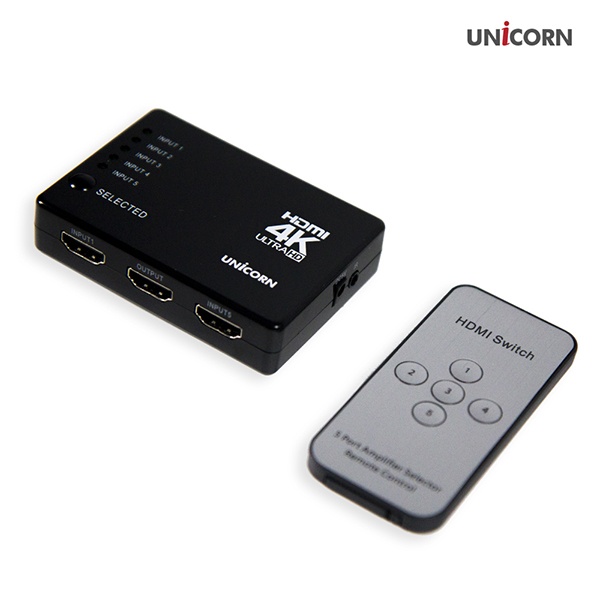 유니콘 HS-500H [HDMI선택기/5:1]