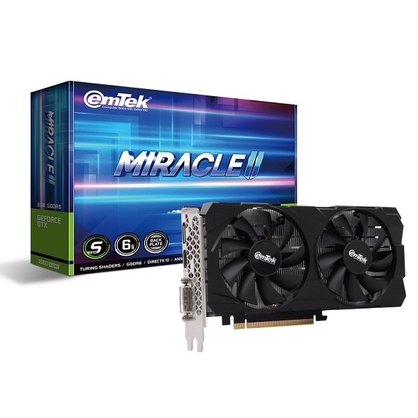 GeForce GTX 1660 SUPER MIRACLE II D6 6GB