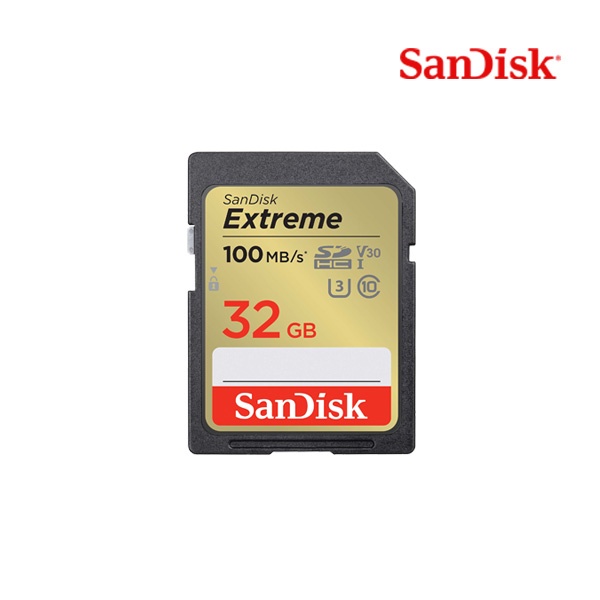 Extreme SDHC, SDXVT 32GB, V30, U3, C10, UHS-I,100MB/s R, ▶ SDSDXVE-032G-GNCIN 후속모델 ◀