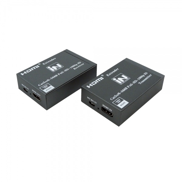인네트워크 HDMI 리피터 송수신기 세트, IN-EXT60FHD [최대60M/RJ-45] [INV143]