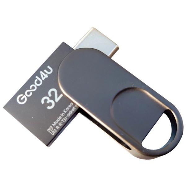 USB, 굿포유 OTG20 Type-C [32GB/메탈그레이]