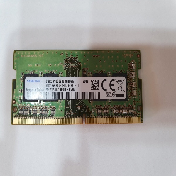 삼성 DDR4 8GB PC4-25600 노트북용 저전력 (22년 20~30주차)  (3200)