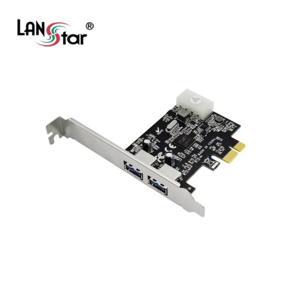 랜스타 LS-PCIE-EX302-N (USB3.0카드/PCI-E/2포트)