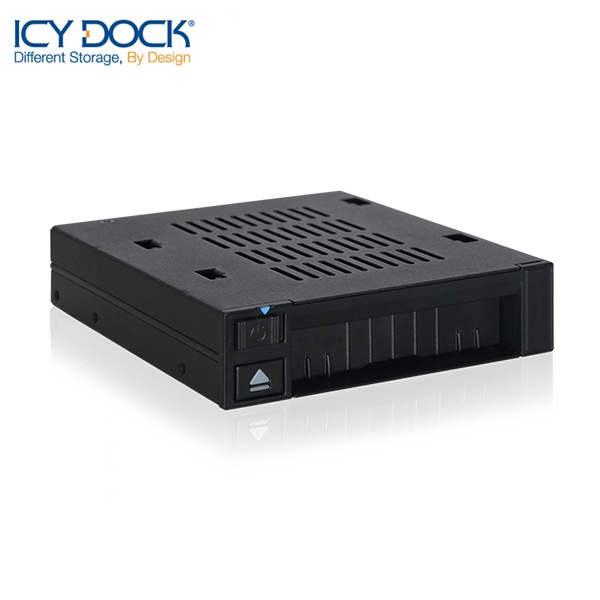 ICYDOCK 2.5형 SSD/HDD 장착 하드랙 ICYDOCK MB521SP-B (3.5형 베이 장착[2.5형 SAS/SATA지원 하드랙)
