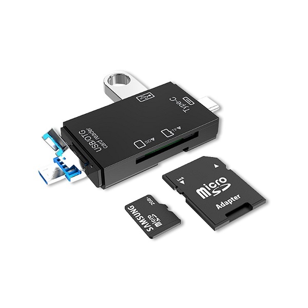 SMJ SD멀티리더기 C타입 OTG카드 USB 2.0 TF 블랙박스