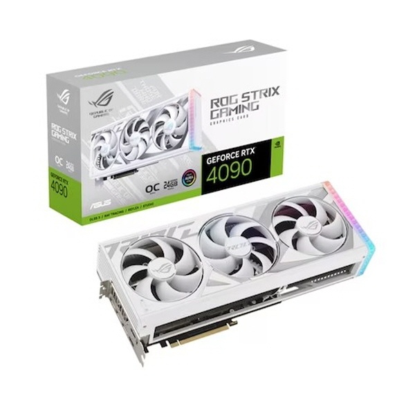 ROG STRIX GeForce RTX 4090  O24G GAMING OC D6X 24GB WHITE