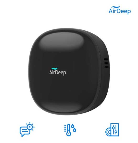 AirDeep-Q 에어컨 제어기 - AI 지능형 냉난방기 온습도 원격제어 에너지 절약