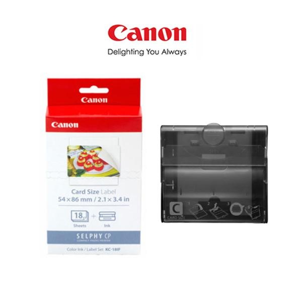 캐논 포토용지+카세트 KC18IF+PCC CP400 패키지 credit card size FULL 라벨용지 스티커