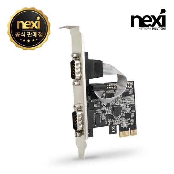 넥시 NX-RS232EX-2P (시리얼카드/RS232/PCI-E/2port) [NX1328]