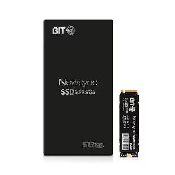 Newsync BITS M7K M.2 NVMe 2280 [512GB TLC] 히트싱크