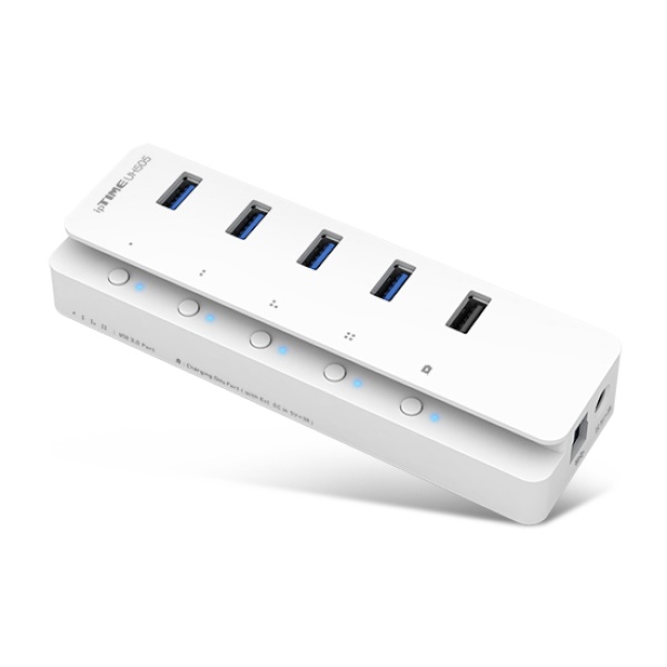 [EFM] ipTIME UH505 (USB허브/5포트) ▶ [유·무전원/USB3.0] ◀